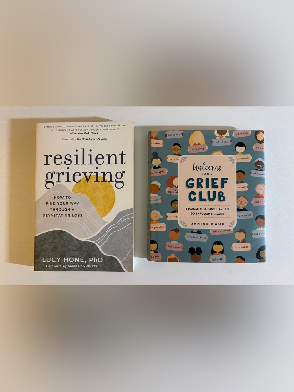 Grief & Bereavement Support Books Set Resilient Grieving Grief Club